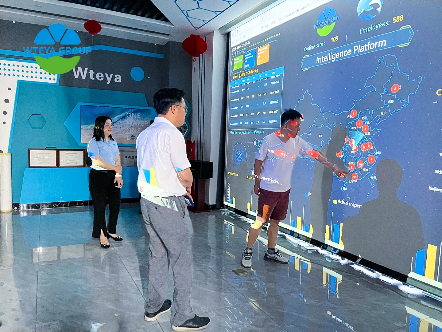 Joint technical session on wastewater reuse between WTEYA and the Korean client