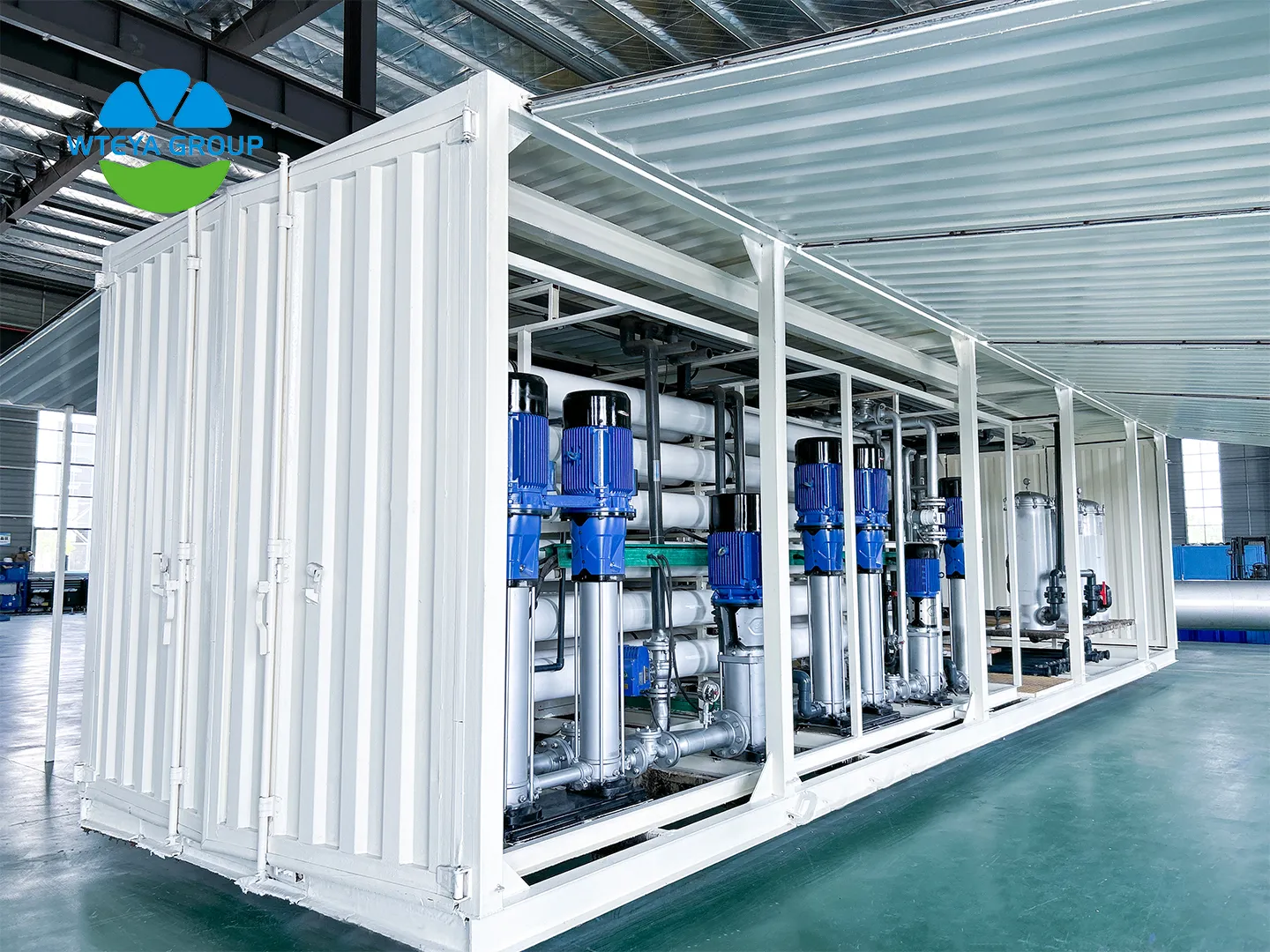 Mobile Desalination Units for Temporary Water Supply